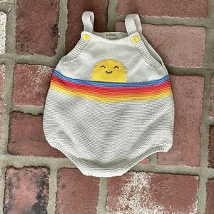 12-18 months the bonnie mob bliss baby romper putty gender neutral